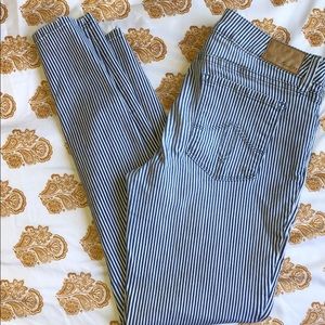 Level 99 pinstripe denim